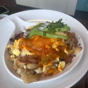 Broken Yolk Cafe - Huevos Rancheros - Breakfast & Brunch Near Me - Fullerton, California