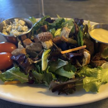 Black Angus Steakhouse - Salad with honey, mustard dressing, and blue cheese crumbles. - Steakhouses Near Me - Chandler, Arizona