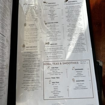 Green's Grill & Sushi Bar - Menu - Sushi Bars Near Me - Blacksburg, Virginia