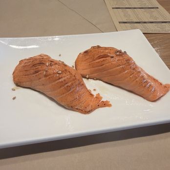 Onori Hand Roll Bar - Seared King salmon nigiri - Sushi Bars Near Me - Temecula, California Onori Hand Roll Bar - Seared King salmon nigiri - Sushi Bars Near Me - Temecula, California