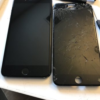 The iPhone Repair Guy - Visalia - Another fairly damaged iPhone before and after pic - Mobile Phone Repair Near Me The iPhone Repair Guy - Visalia - Another fairly damaged iPhone before and after pic - Mobile Phone Repair Near Me