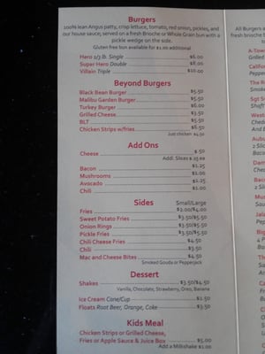 Menu photo 8 Local Heroes Auburn, CA
