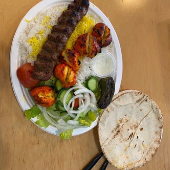 Mediterranean Grill - #10 Boneless Chicken & CHicken and ground beef combo - Mediterranean Near Me - Pasadena, California
