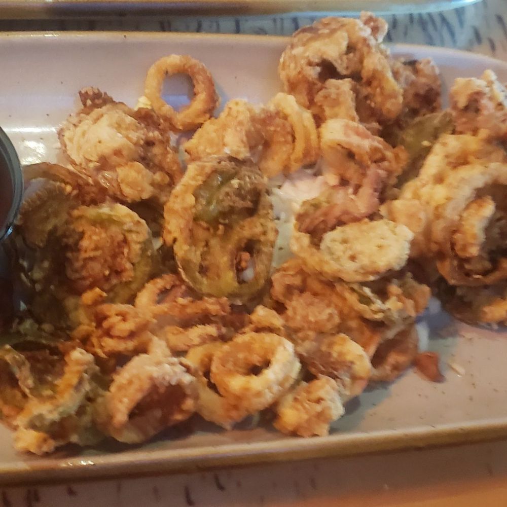 Calamari and Fried Peppers Calamari and Fried Peppers