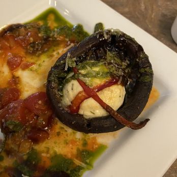 Four Roses Cafe - Stuffed Mushrooms - New American Near Me - Plainwell, Michigan