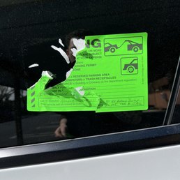 This sticker was left on my car for not having up-to-date tags, but I'm waiting for them to come in through the mail I just bought this car