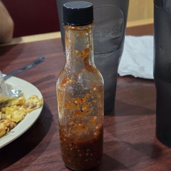 Jurupa's Cafe - Homemade hot sauce - after my husband and I finished eating. Sooooo good! - Breakfast & Brunch Near Me - Jurupa Valley, California Jurupa's Cafe - Homemade hot sauce - after my husband and I finished eating. Sooooo good! - Breakfast & Brunch Near Me - Jurupa Valley, California