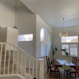 Stairs, dining room