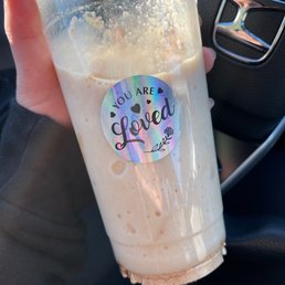 The limited time Salted Caramel Pretzel shake! The limited time Salted Caramel Pretzel shake!