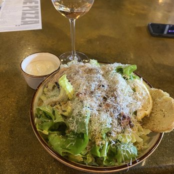 Tapside Pizza - Caesar Salad with chicken, dressing on the side - Pizza Near Me - Belmont, North Carolina Tapside Pizza - Caesar Salad with chicken, dressing on the side - Pizza Near Me - Belmont, North Carolina