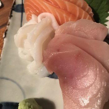 Izakaya Tomo - 3 piece variety sashimi - Japanese Near Me - Edmonton, Alberta Izakaya Tomo - 3 piece variety sashimi - Japanese Near Me - Edmonton, Alberta