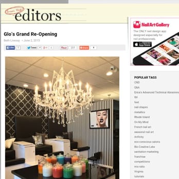 GLO Nail Bar - GLO in NAILS Magazine! - Nail Salons Near Me - Costa Mesa, California