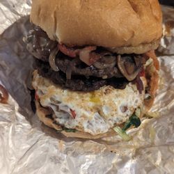 Custom burger
