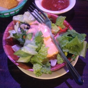 Mucho Mas - Fresh greens w 1000 island for a starter - Mexican Near Me - Los Angeles, California Mucho Mas - Fresh greens w 1000 island for a starter - Mexican Near Me - Los Angeles, California