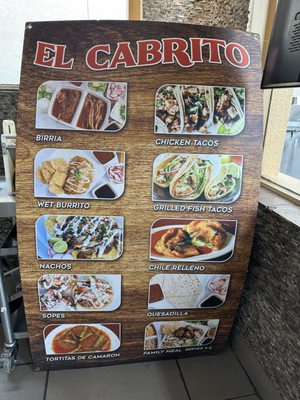 Menu photo 1 El Cabrito Santa Ana, CA Menu photo 1 El Cabrito Santa Ana, CA