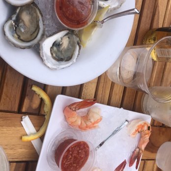 Claudio's Waterfront - Oysters and shrimp cocktail - Seafood Near Me - Greenport, New York