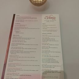 Menu Menu