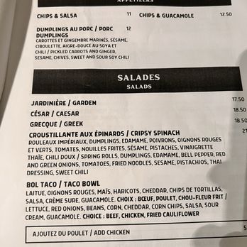 Bistro Manchester - 8/25 menu - Pubs Near Me - Chelsea, Quebec Bistro Manchester - 8/25 menu - Pubs Near Me - Chelsea, Quebec