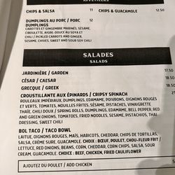 Bistro Manchester - 8/25 menu