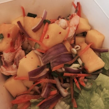 Bangkok Thai Cuisine - Mango shrimp salad: we ask for them to make it spicy. Super refreshing and satisfying - Thai Near Me - Berkeley, California Bangkok Thai Cuisine - Mango shrimp salad: we ask for them to make it spicy. Super refreshing and satisfying - Thai Near Me - Berkeley, California