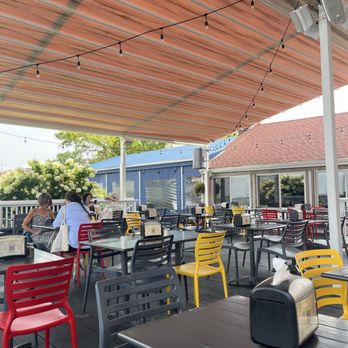Bungalow Bar - Outdoor seating on the water - American Near Me - Seaside, New York
