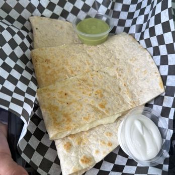 El Sabor Tapatio - $6 plain quesadilla. The cheese is better than average because it's not typical cheese. - Mexican Near Me - Bellflower, California El Sabor Tapatio - $6 plain quesadilla. The cheese is better than average because it's not typical cheese. - Mexican Near Me - Bellflower, California