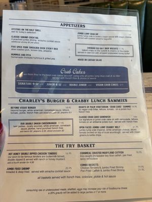 Menu photo 3 Charley Chesapeake Chophouse & Bar Gaithersburg, MD Menu photo 3 Charley Chesapeake Chophouse & Bar Gaithersburg, MD