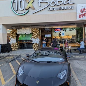 10X Boba Tea Lounge - Outside - Bubble Tea Near Me - Houston, Texas 10X Boba Tea Lounge - Outside - Bubble Tea Near Me - Houston, Texas
