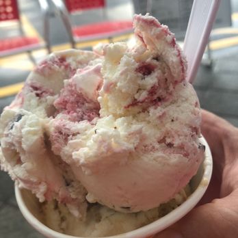 Ice Cream Monster - White Chocolate Raspberry & Salted Caramel Pretzel - Ice Cream & Frozen Yogurt Near Me - Matawan, New Jersey