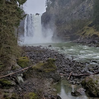 Snoqualmie Falls - View of the falls from the lower observation deck. - Parks Near Me - Snoqualmie, Washington Snoqualmie Falls - View of the falls from the lower observation deck. - Parks Near Me - Snoqualmie, Washington