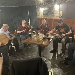 Popped in one night and they were playing some great trad music