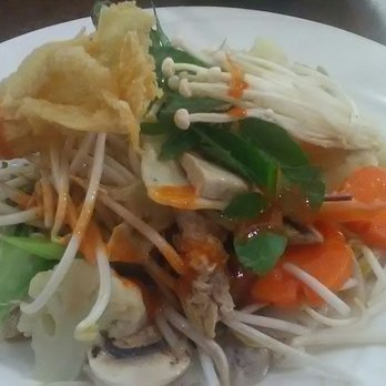 Saigon Lotus - #46 pan fried pho with veggies and vegan meats - bland, not recommended - Vietnamese Near Me - Toronto, Ontario Saigon Lotus - #46 pan fried pho with veggies and vegan meats - bland, not recommended - Vietnamese Near Me - Toronto, Ontario