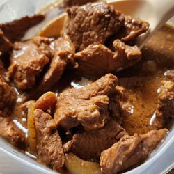 Fil-Am Oriental Food & Gifts - The Homie bought some bistek...delicious w/steamed rice! (10/13/23)