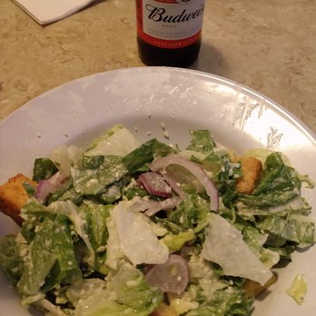 Benito's Pizzeria - a salad and a bottle of pizzeria - Pizza Near Me - Washington, Missouri