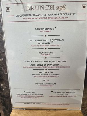 Menu photo 2 Comptoir du Panthéon Paris, 75