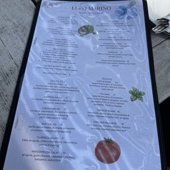 Lupo Marino - Menu - Pizza Near Me - Washington, DC, District of Columbia Lupo Marino - Menu - Pizza Near Me - Washington, DC, District of Columbia