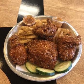 Shani's Secret Chicken - Leg, Thigh, & Wings - spicy with fries - Chicken Shop Near Me - Indianapolis, Indiana Shani's Secret Chicken - Leg, Thigh, & Wings - spicy with fries - Chicken Shop Near Me - Indianapolis, Indiana