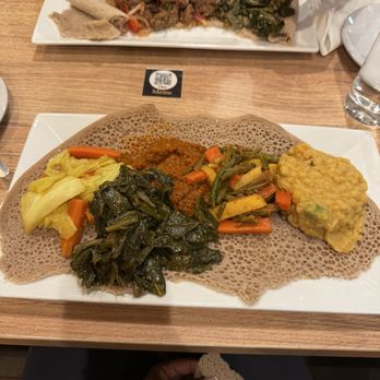 Injera & Beyond - Veggie Combo. - Ethiopian Near Me - Cedar Park, Texas