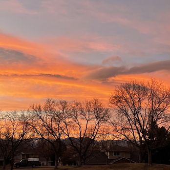 Yak & Yeti Restaurant and Bar - Westminster - Sunset from the parking lot - Indian Near Me - Westminster, Colorado