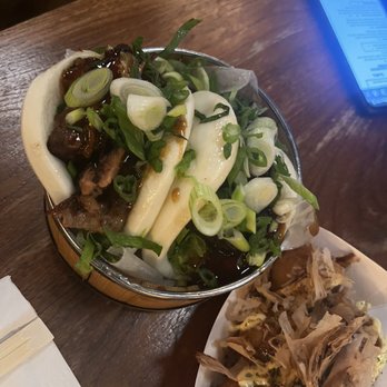 Ramen Wasabi - Pork Belly Buns Small Plate  Takoyaki Small Plate - Ramen Near Me - Chicago, Illinois