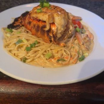 Mr John's Steakhouse - One of the best meals I've ever had. Creole pasta with shrimp. By request, a lobster tail was added at an additional charge - Steakhouses Near Me - New Orleans, Louisiana