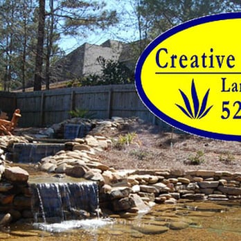 Creative Habitats - a pond with a waterfall - Landscaping Near Me - Auburn, Alabama Creative Habitats - a pond with a waterfall - Landscaping Near Me - Auburn, Alabama
