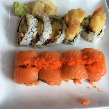 Sushi Ren - Shrimp Tempera, Twin Salmon - Japanese Near Me - New York, New York Sushi Ren - Shrimp Tempera, Twin Salmon - Japanese Near Me - New York, New York