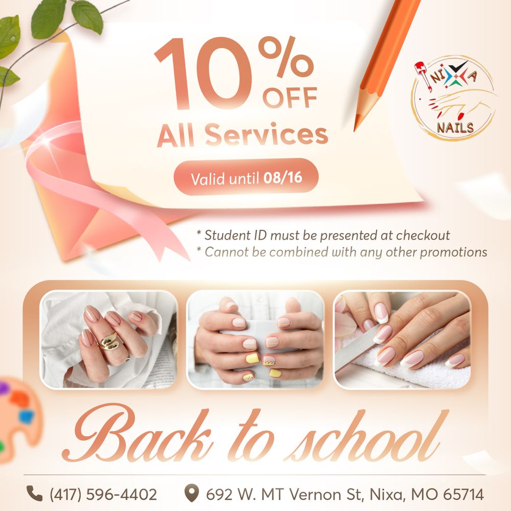 Nixa Nails Logo