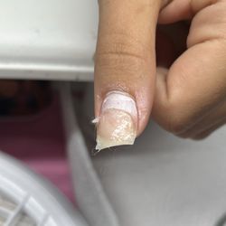 Natural Nails - Can't be soak off with acetone
