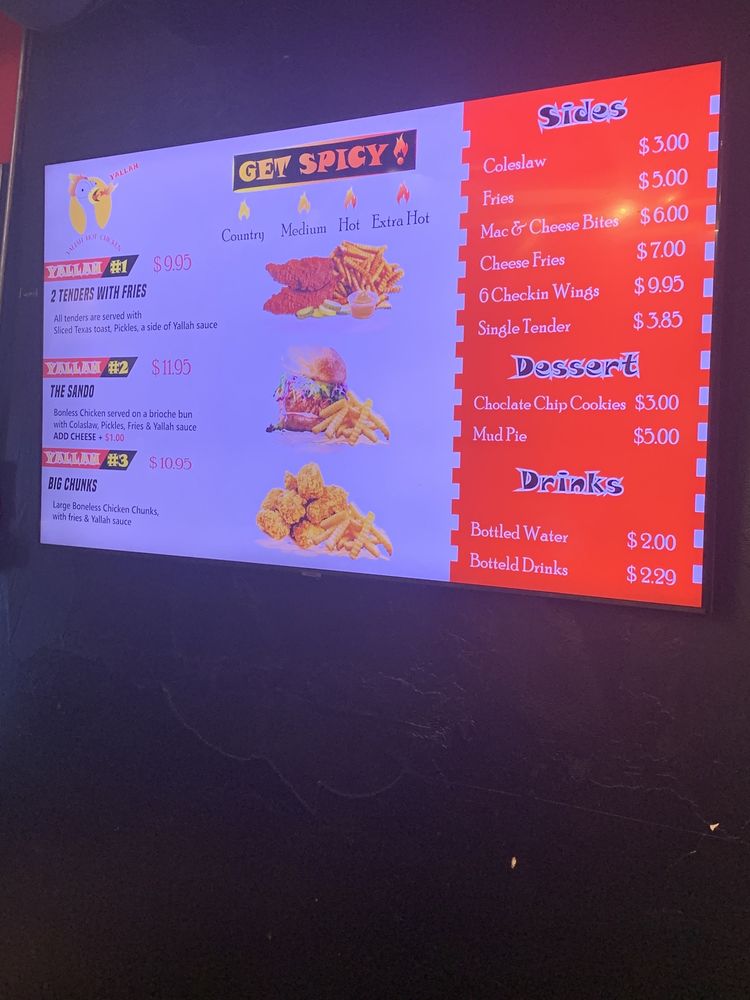 Yallah Hot Chicken Logo