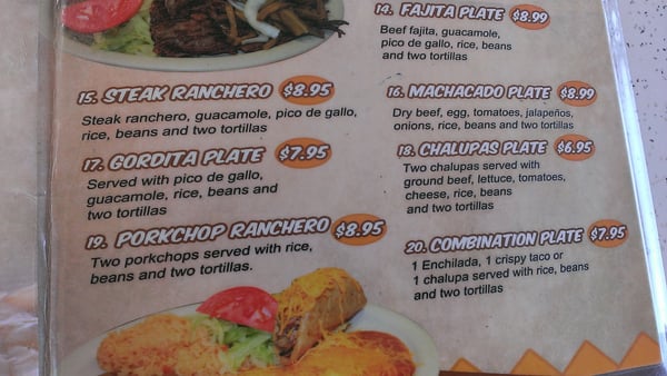 Menu photo 3 Las Palmas Cafe Seguin, TX
