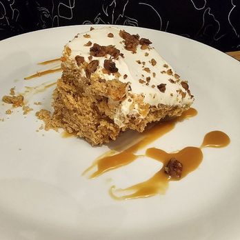 Salted Melon - Carrot Cake - cream cheese frosting and caramel sauce - Cocktail Bars Near Me - Charlotte, North Carolina