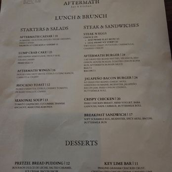 Aftermath Kitchen & Bar - New American Near Me - Phoenix, Arizona
