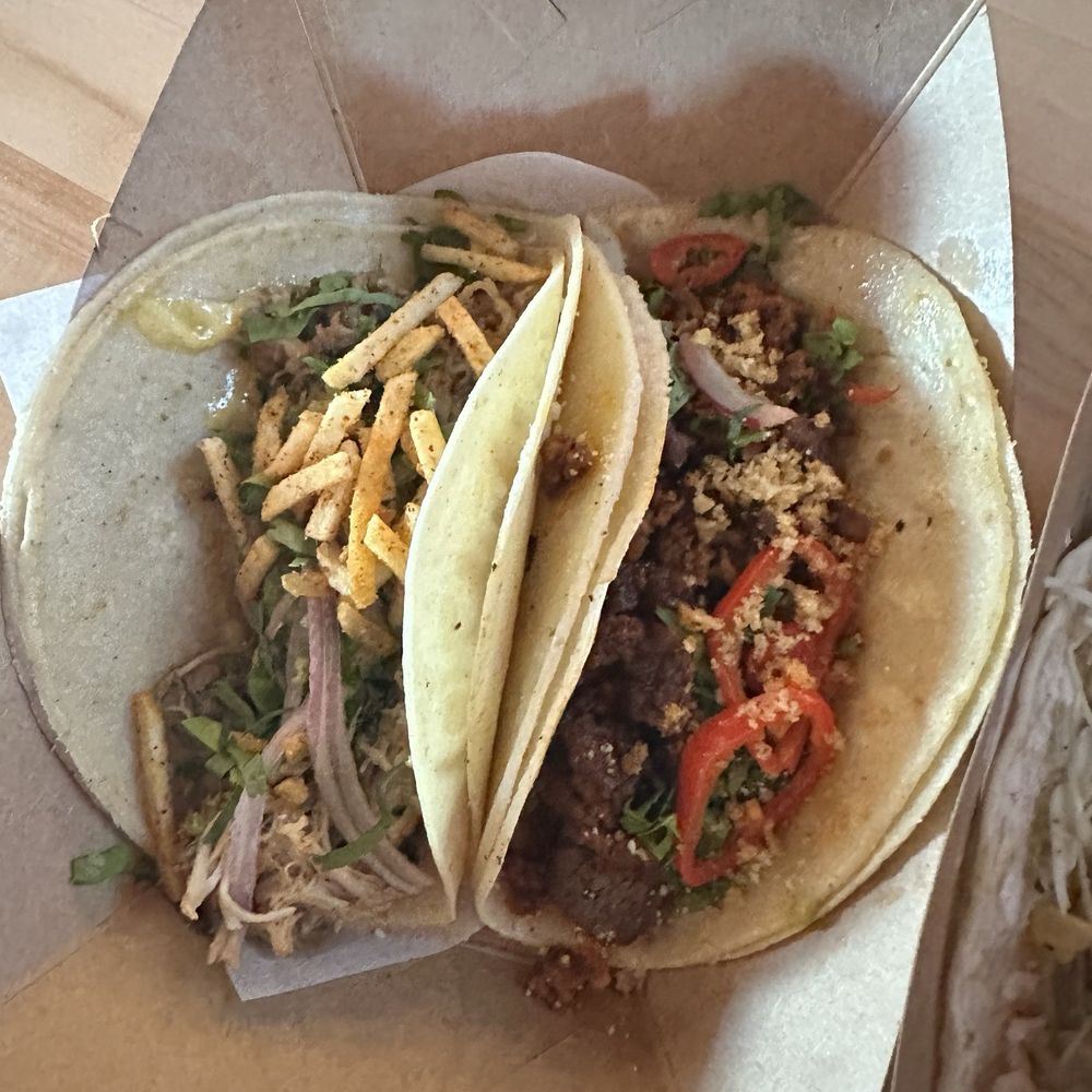 Taco Bamba Raleigh - Al Paca Taco (Peruvian Chicken) Ol' Dirty Brisket - Tacos Near Me - Raleigh, North Carolina Taco Bamba Raleigh - Al Paca Taco (Peruvian Chicken) Ol' Dirty Brisket - Tacos Near Me - Raleigh, North Carolina
